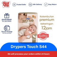 Drypers Touch Jumbo Pack S44