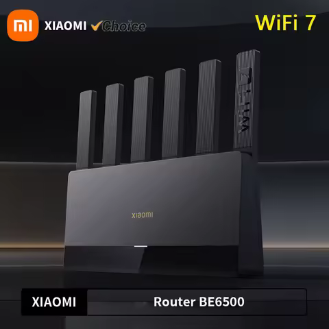 Xiaomi Router BE6500 Quad Nucleus Wifi7 6500Mbps 2.5G Ethernet Port Dual Frequency 2.4/5GHz 6 Indepe