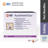 BD AutoShield Duo Pen Needle 5mm x 30G (Box of 100's)
