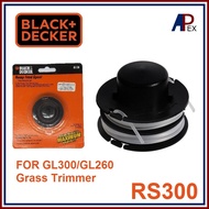 BLACK & DECKER Replacement Spool String (RS300)for GL-300 Grass Trimmer