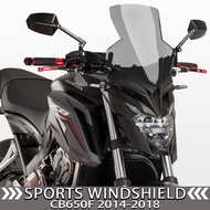 Fits For HONDA CB650F 2014-2018 CB-650F 2017 2016 Motorcycle Accessories Windshield Fairing Windscre