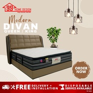 99 HOME - BD998 LEATHER BED FRAME QUEEN / KING SIZE