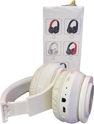 B39 無線耳機耳罩式耳機 帶麥克風 藍牙 HiFi 立體聲 可折疊 可充電 LED 燈 相容於智慧型手機、電視、iPad 筆記型電腦