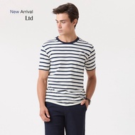 LTD เสื้อยืดแขนสั้น ผู้ชาย สีกรมท่า | T-shirt | 00971