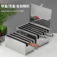 Stainless Steel Knife Holder Kitchen Shelf Lock Knife Box with Lid Commercial Large Knife Holder Hot