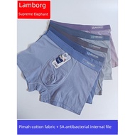 boxer lelaki boxer men Lamborghis Supreme Elephant Men's Boxer Briefs Modal Cotton Antibacterial Inn