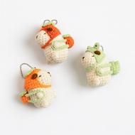 GANTUNGAN [CRAFTHIC] Capybara Crochet Keychain || Capybara Knitted Keychain