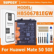 100% New HB506781EGW Battery For Huawei MATE 50/Mate 50E Phone batteries batteria+Free Tools