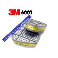 3M 6003 6057 Organic Vapour / Acid Gasses Cartridge ( To be used with 6200 / 6502 Respirator )