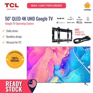 TCL 50" QLED UHD 4K Android TV 50C635