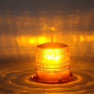 Solar Aviation Obstacle Light Waterproof Signal Light Low Light Strong Iron Tower Chimney Signal Lig