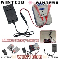WINTE3U Dual-head Charger, Overload Protection Universal Lithium Battery Charger, Durable 18/21V/24V