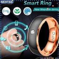 NEXTSS NFC Smart Ring, Stainless Steel Wearable Connect Finger Digital Ring, Creative Waterproof Mul
