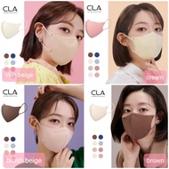 แมสเกาหลี หน้ากากอนามัยเกาหลี หน้ากากเกาหลี kf94 พร้อมส่ง CLA 2D slim fit 14 color ออกใหม่!! แมสเกาหลีแท้100% แมส ทรงเกาหลี หน้ากาก นุ่ม ใส่สบาย ไม่รัด