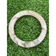 54mm Sakura agate bangle