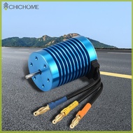 [chichome.my] 3000KV 3300KV 3930KV 4370KV F540 4 Poles Design RC Car Brushless Motor High Torque Mot
