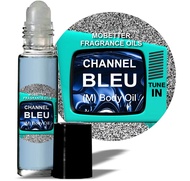 MOBETTER FRAGRANCE OILS Channel Bleu Tune In Cologne Fragrance Body Oil for Men