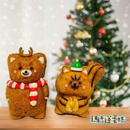 可愛🐻🐿️ 聖誕🎄版 法國經典 不同 精美散水餅 獨立包裝袋 Madeleine  迷你蛋糕 貝殼蛋糕 檸檬 瑪德蓮 蛋糕訂購 蝴蝶酥回禮 生日蛋糕預訂 散水餅系列 蜜糖回禮 散水蜜糖 婚宴甜點 結婚