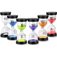 Big Sand Timer Toys Colorful Hourglass 1/3/5/10/15/30 Mins Sand Clock Timer for Kids Games Classroom