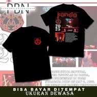 MERAH ADULT CLOTHES - RED PANDA DJ T-SHIRT - PREMIUM SHORT-SLEEVED DISTRO TSHIRT -