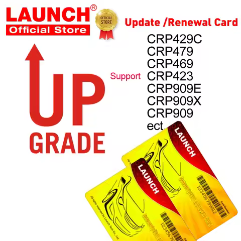 LAUNCH Official Store- Renewal/ Pin Card Support Car Software Update for CRP429C/CRP479/CRP469/CRP42