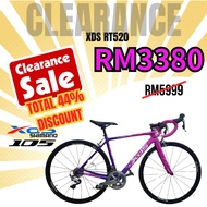 XDS RT520 Roadbike Basikal Bicycle SIZE 48 Full Shimano 105 Groupset Carbon Frame 7.5KG Woman RB