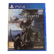 PS4 game Monster Hunter 二手 極新