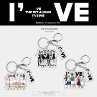 KPOP IVE Acrylic keychain YUJIN GAEUL LIZ REI Yujin Wonyoung Leeseo bv Backpack bag decoration acces