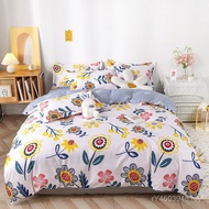 Three-Piece Set Manufacturer Four-Piece Set Cotton Linen Thickened Pure Cotton Brushed Spring Autumn