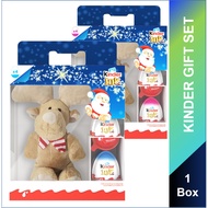 Kinder Joy Plushie Chocolate Egg with A Surprise Soft Toy Christmas