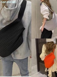 Issey Miyake Japanese Miyake PP Series Pleated Lightweight Backpack Backpack Dumpling Bag Counter Same Style Bag For Men And Women