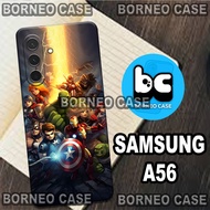 HP (BC27) Latest Procamera SOFTCASE For SAMSUNG A56hp | CUTE SUPER HERO MOTIF | SAMSUNG A56 Case mad