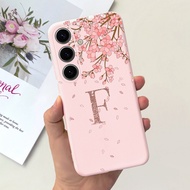 เคส Samsung Galaxy S23 FE แบบ S23 + มงกุฎน่ารักตัวอักษรปิดซิลิโคนนิ่มเคสโทรศัพท์สำหรับ Samsung S23อั