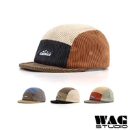Adjustable Corduroy 5 Panel Cap Outdoor Baseball Cap for Men Women