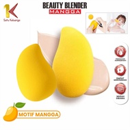 EC One Family Beauty Blender Sponge Powder Puff Mango K165 Foundation Makeup Sponge Mango Fruit Spon