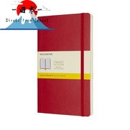 [Direct from Japan]
Moleskine Classic Notebook Soft Cover Squared (Graph) Large Size Red QP617F2