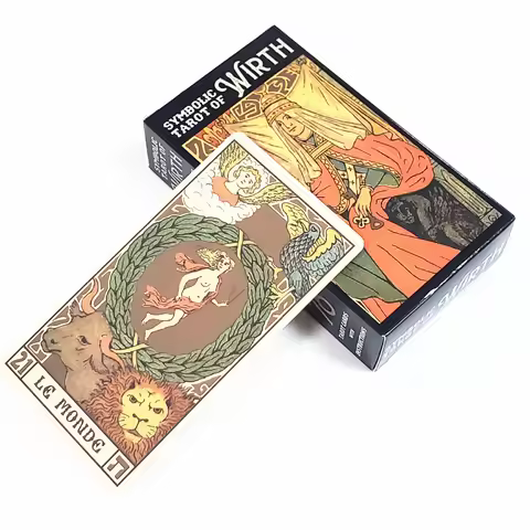 Symbolic Tarot of Wirth French Version Tarot Cards Oracle Cards for Divination Fate Tarot Deck Board