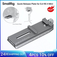 SmallRig Quick Release Plate for DJI RS 4 Mini, Compatible With Arca-Swiss Mount Plate Camera Cages 