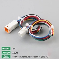JST 2 3 4 6 8 Pin JWPF-VSLE-S JWPF-VSLE-D Auto Waterproof Electronic Connector Wire Harness Butt Plu