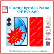 Toughened flexible phone screen protector for OPPO A60