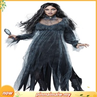 Women Cosplay Halloween Costume Horror Ghost Dead Corpse Zombie Bride Dress doublelift store