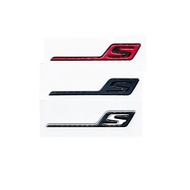 ABS S Badge Emblem Car Trunk Stickers For S E63S C63S GLC63S GLE63S GLS63S GTS GT43S GTR GT53 GT50 C