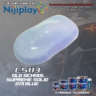 NIJIPLAY AIKKA CS113 D13 BLUE OLD SCHOOL SUPREME SOLID COLOUR 2K PAINT