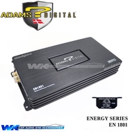 ADAMS DIGITAL ENERGY SERIES HIGH POWER 1 CHANNEL MONOBLOCK POWER AMPLIFIER EN-1801 (1800W) 100% ORIG