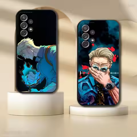 Cool KentoS N-Nanami Anime Phone Case For Samsung S 25,24,23,22,30,21,10,9,Ultra,Plus,Lite,FE,4,5G B