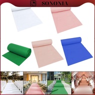 [SONONIA] Wedding Aisle Runner Reusable Area Rug 32.8ft for Ceremony And Exhibition