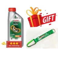 ❤️CASTROL ACTIV 4T 15W50 100% ORIGINAL CASTROL MALAYSIA❤️