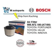 [KCH] BOSCH AIR FILTER 0986 AF2 180 Toyota Hilux Vigo Air Filter 0986 AF2 180 Bosch KUN25 Air Filter