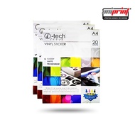 ITECH Inkjet Vinyl Sticker Waterproof A4 (GLOSSY | MATTE | TRANSPARENT ) STICKERS AND LABELERS