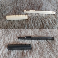 Acoustic Guitar Nut + Saddle Package - Pair of Acoustic Guitar Saddle Nuts